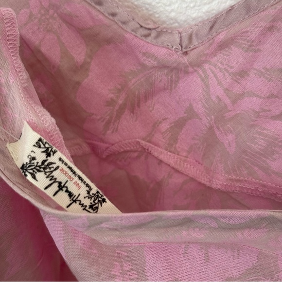 NWT Free People Making Me Blush Cami in Orchid Combo Size Large - Picture 7 of 11